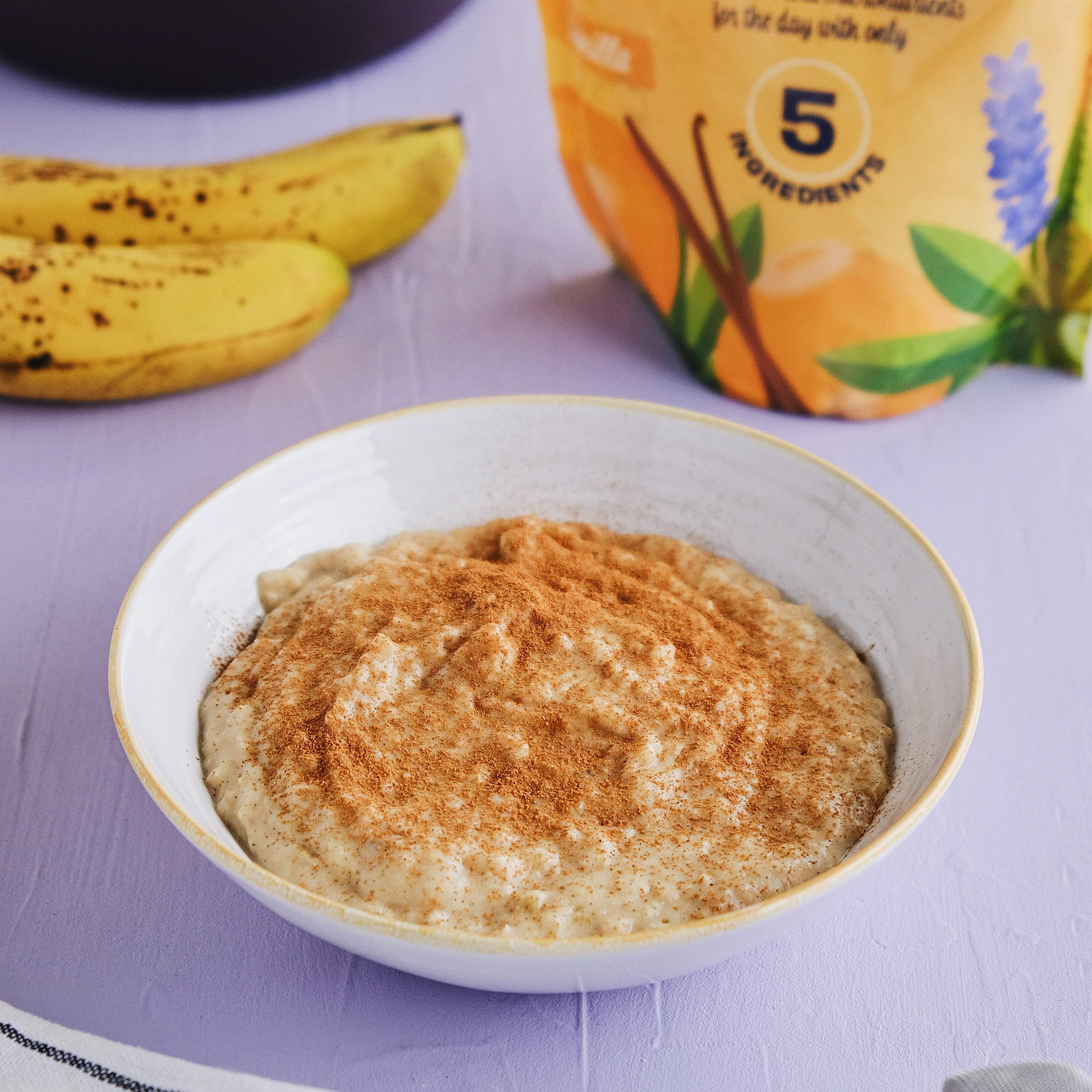 Creamy Banana & Vanilla Porridge