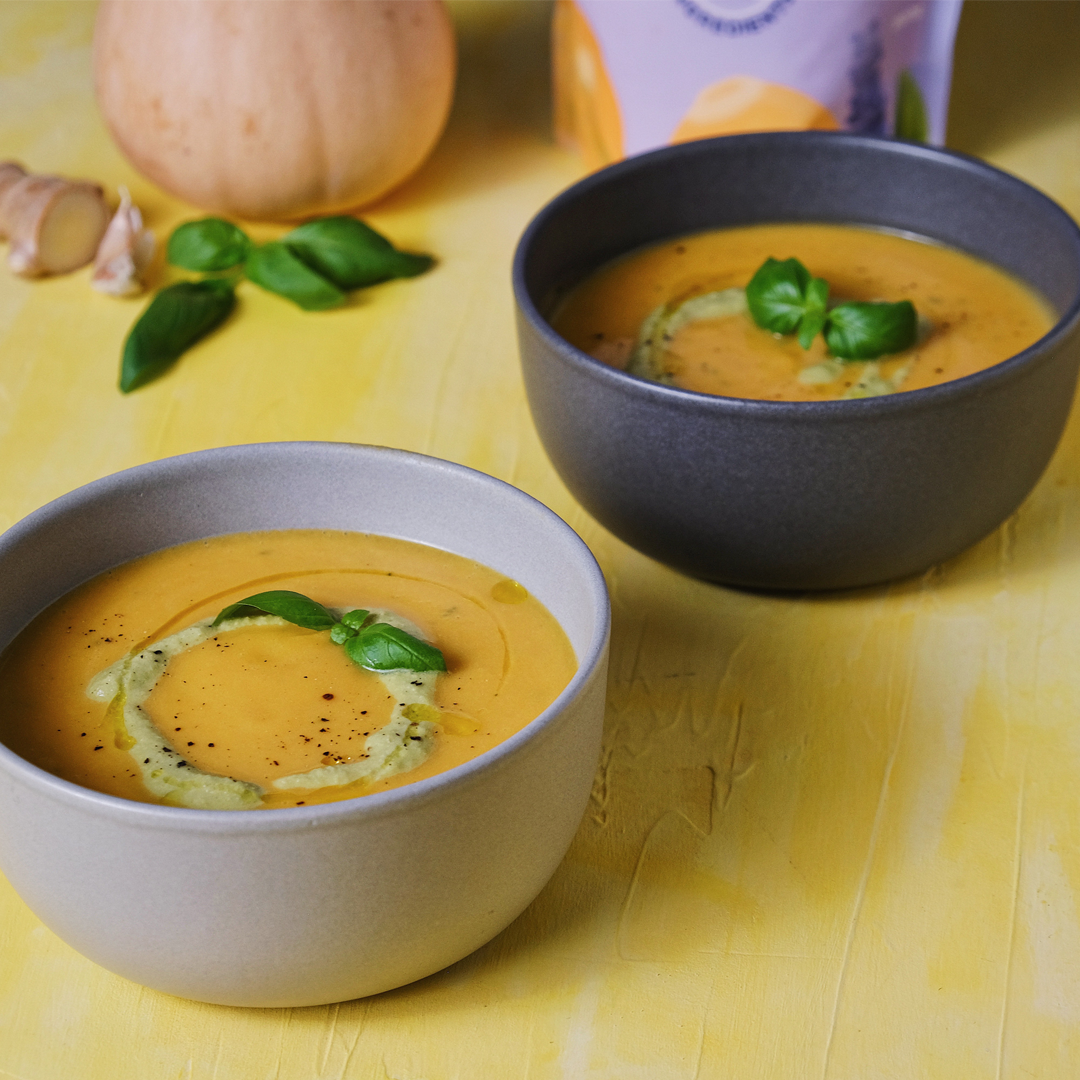 Pumpkin & Basil Soup
